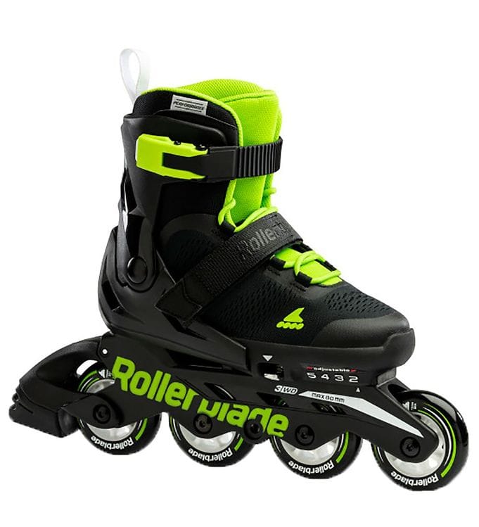 Rollerblade Rullskridskor - Microblade - Svart/Grön - Inline