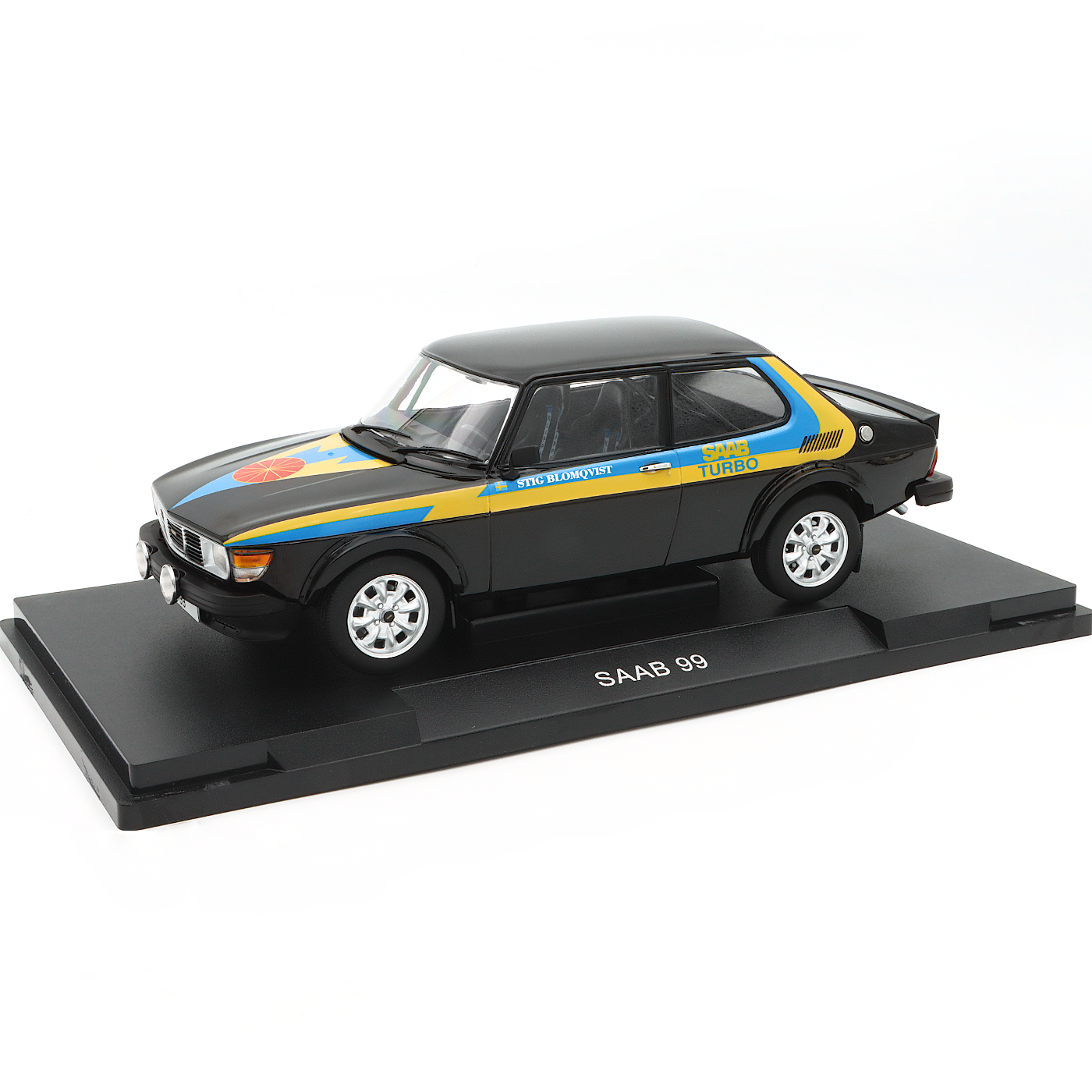 Saab 99 Turbo - Svart - 1977 - Stig Blomqvist - MCG - 1:18