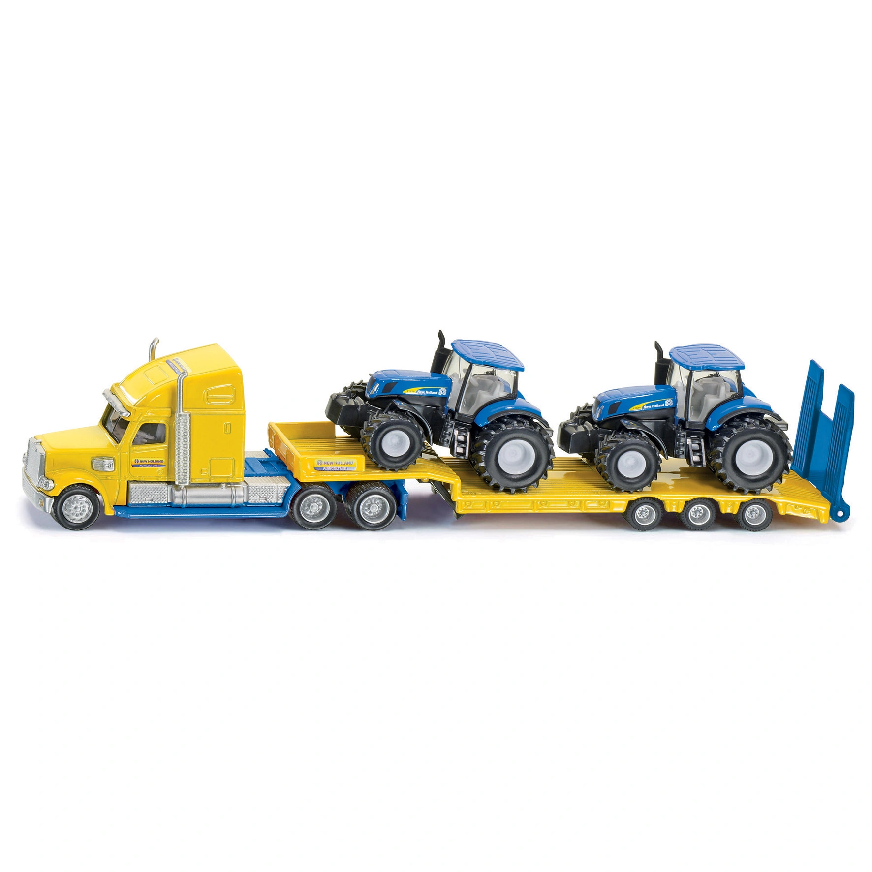 Siku lastbil med new holland traktor 1:87