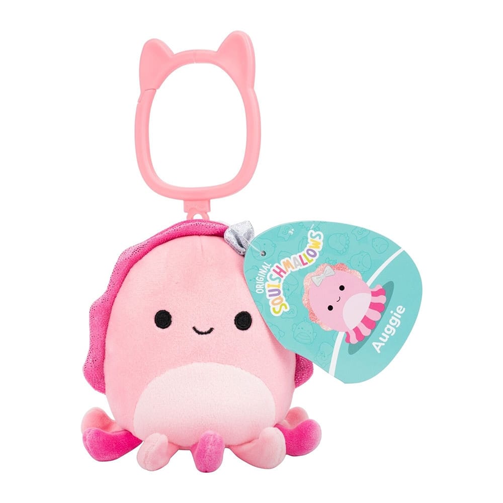 Squishmallows 9cm Clip On Auggie - Squishmallows - Leksaksaffären