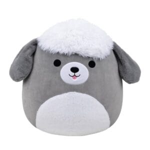 Squishmallows Gosedjur 50 cm Arnold Grey and White Sheepdog