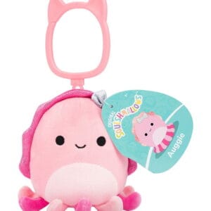 Squishmallows Gosedjur - 9 cm - Auggie Bläckfisk - Klipp på