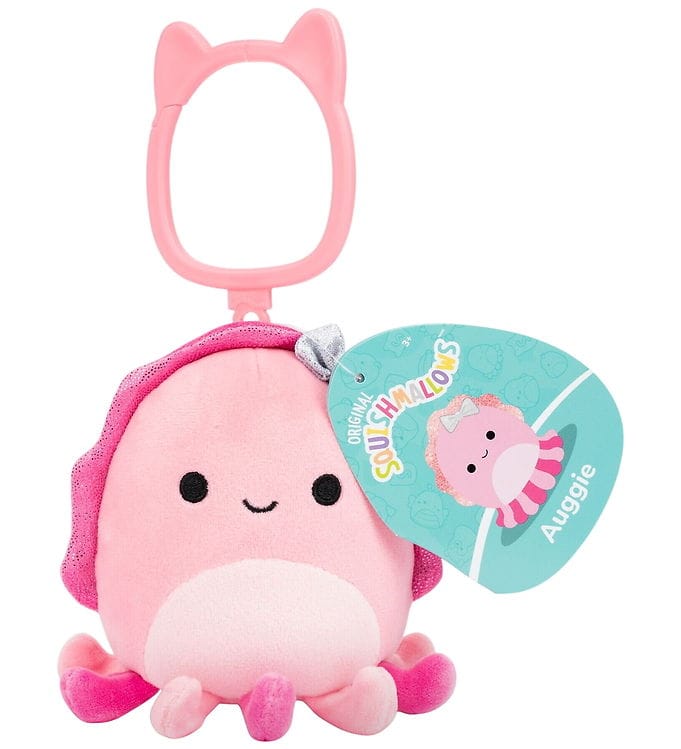 Squishmallows Gosedjur - 9 cm - Auggie Bläckfisk - Klipp på
