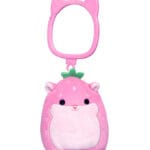 Squishmallows Gosedjur - 9 cm - Davi Hamster - Clip-On