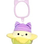Squishmallows Gosedjur - 9 cm - Junie Banana - Klippfäste