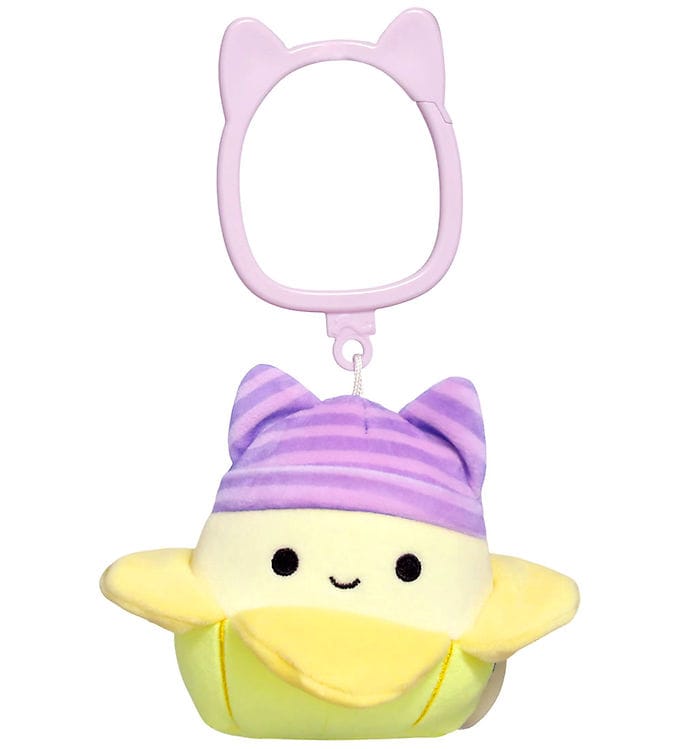 Squishmallows Gosedjur - 9 cm - Junie Banana - Klippfäste
