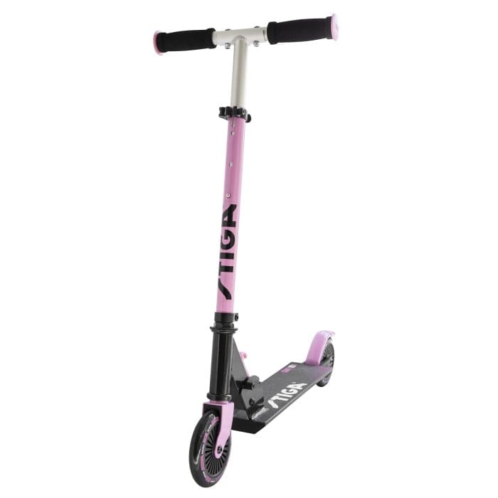 Stiga Sparkcykel 120-S (Black/Pink)
