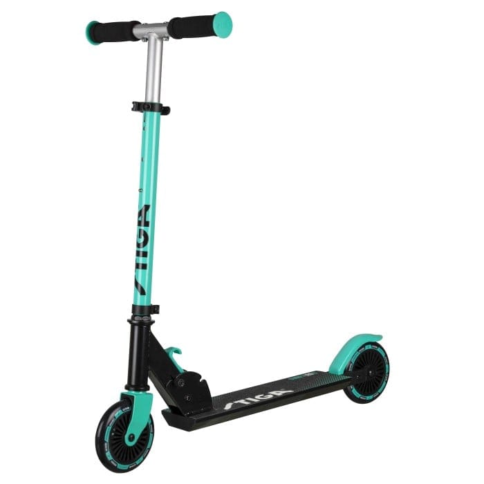 Stiga sparkcykel 120-S (Black/Lagoon Blue)