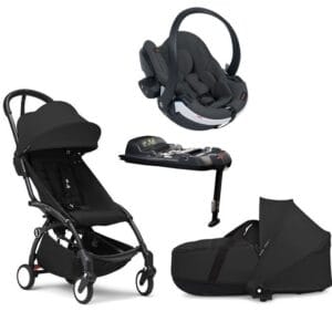 Stokke YOYO3 duovagn + BeSafe iZi Go Modular X2 babyskydd + isofixbas