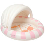SunnyLife Barnpool m. Skärm - 120x104 cm - Cotton Candy - Che