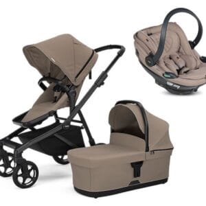 Thule Sleek 2 duovagn + BeSafe Go Beyond 2 babyskydd