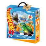 Träpussel Hot Wheels 30 bitar, Kärnan