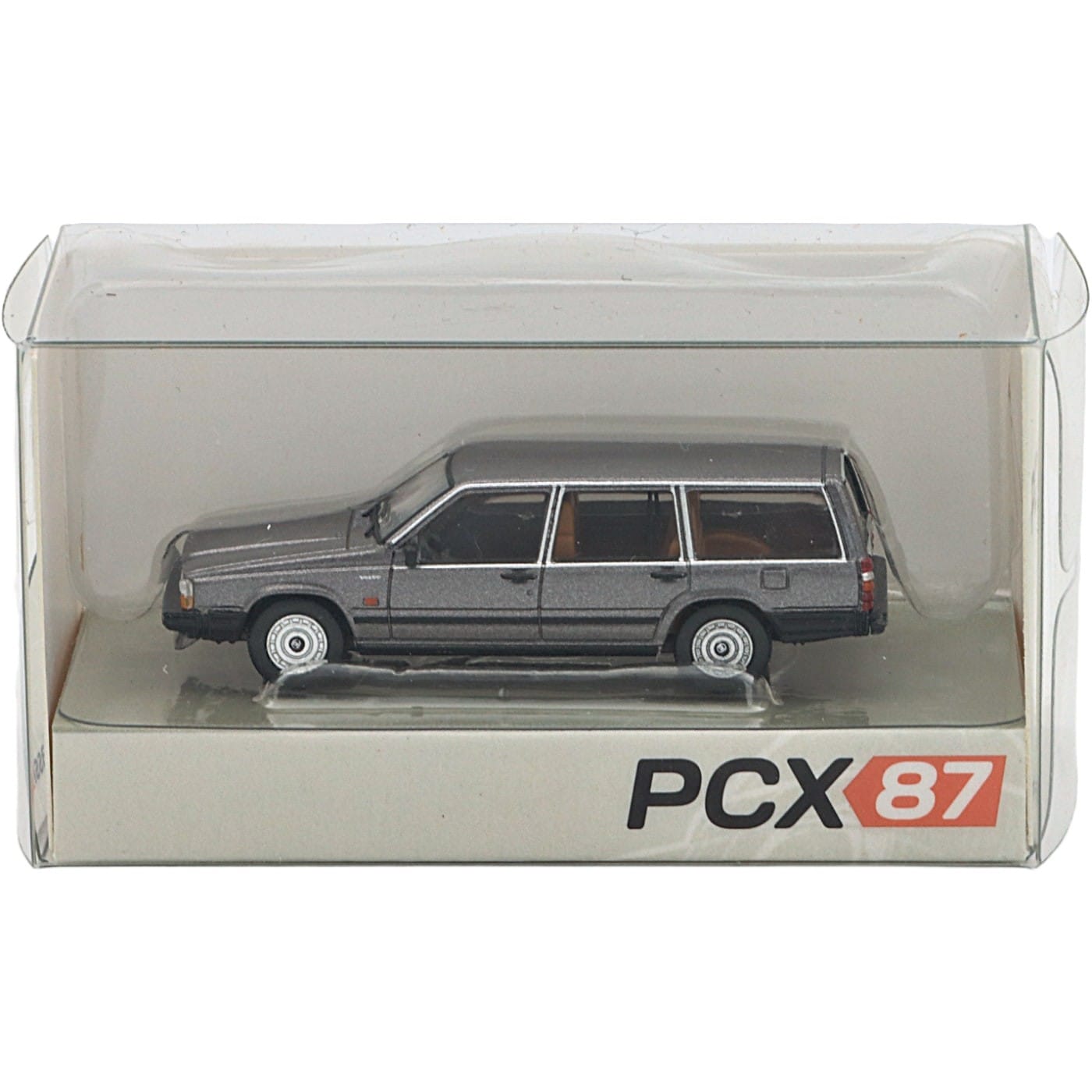 Volvo 740 Kombi - Mörkgrå - 1985 - PCX87 - 1:87