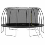 vidaXL Studsmatta rund 488x90 cm 150 kg