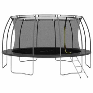 vidaXL Studsmatta rund 488x90 cm 150 kg