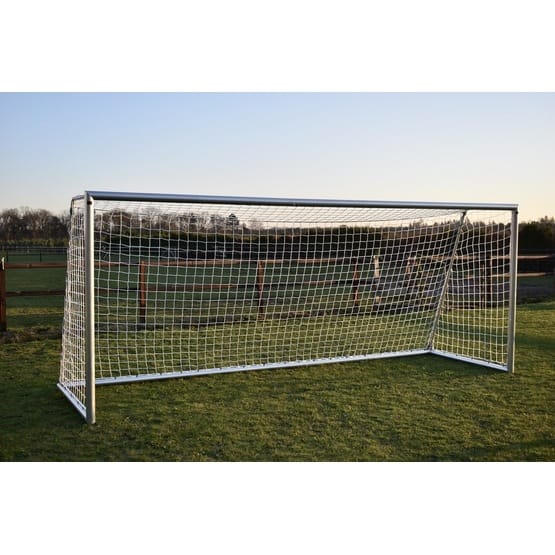 Avyna - 2 St Fotbollsmål - PRO Aluminium - 500x200 Cm Med Nät