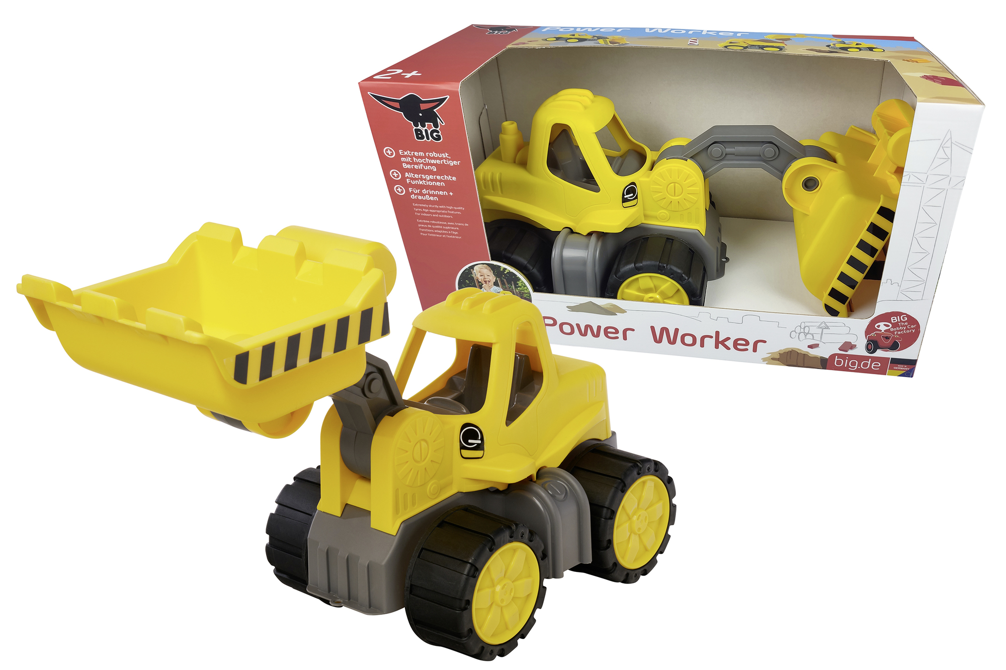 BIG Power Worker Classic Hjullastare