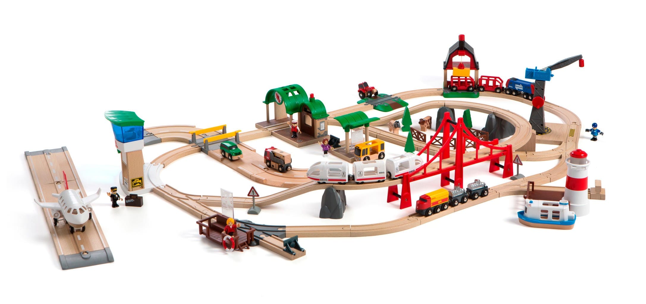 Brio World järnvägsset Deluxe - Brio - Leksaksaffären