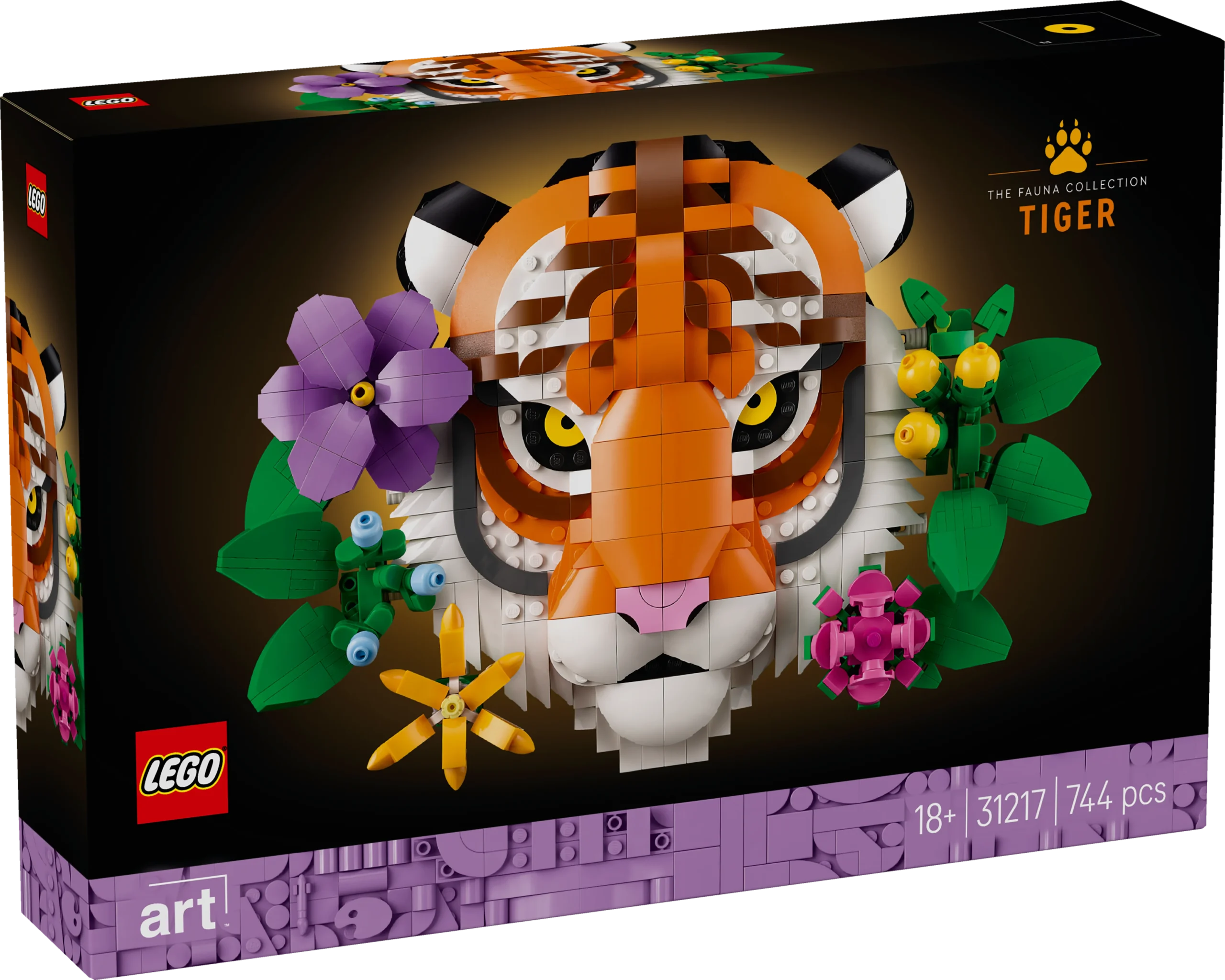 Faunasamlingen - tiger LEGO® ART (31217)