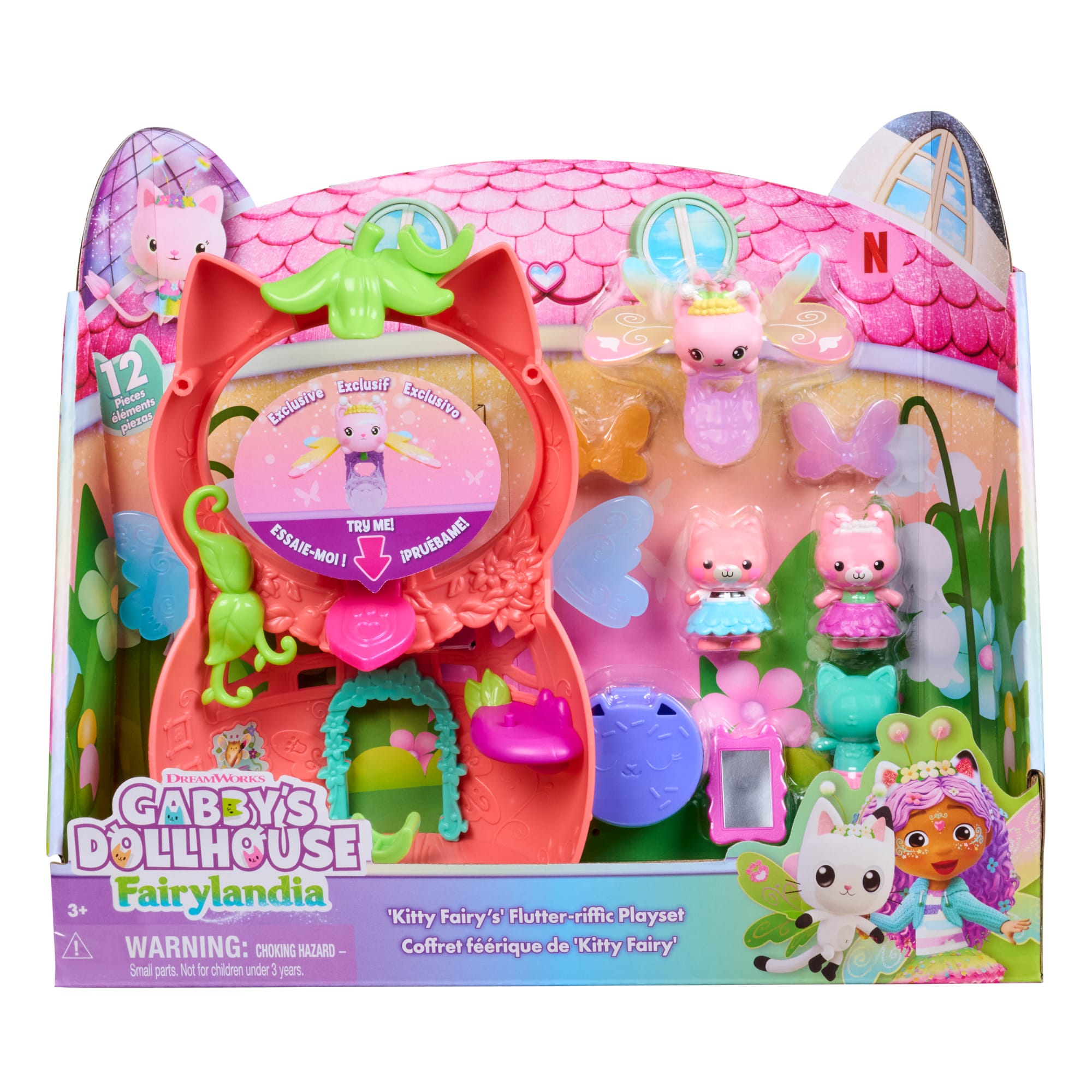 Flutter-riffic Fairy Lekset Gabbys Dockskåp