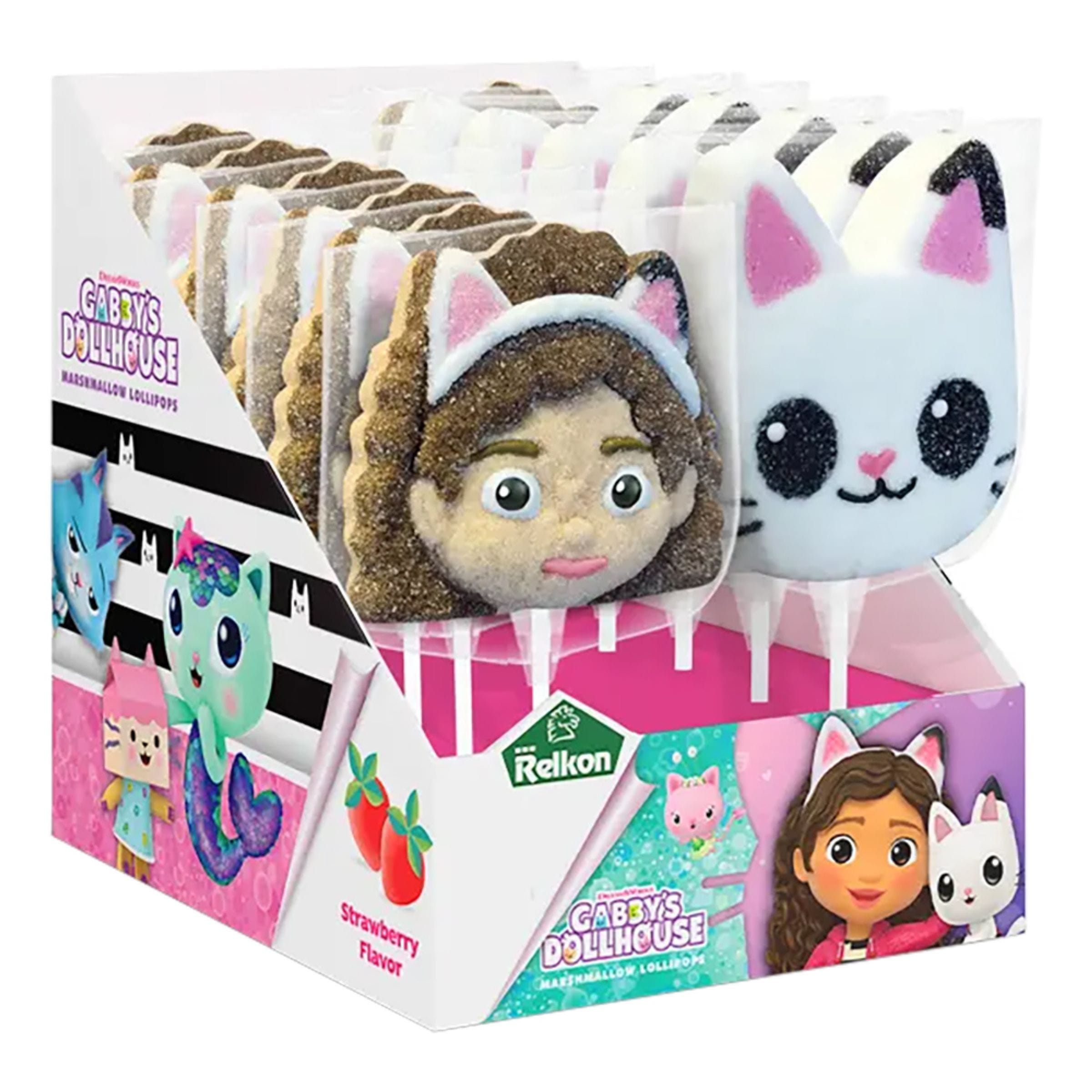 Gabbys Dockskåp Marshmallows Klubba - 12 x 45 g