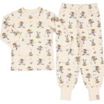 Geggamoja Pyjamas Pippi Långstrump Beige 122-128 cl