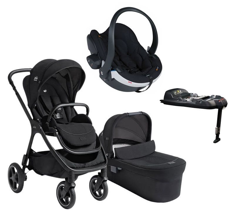 Joie Finiti duovagn + BeSafe iZi Go Modular X2 babyskydd + isofixbas
