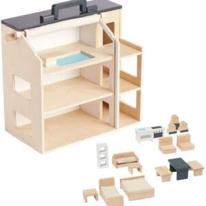 Kids Concept Dockhus - Trä - 34x39x19 cm - Aiden