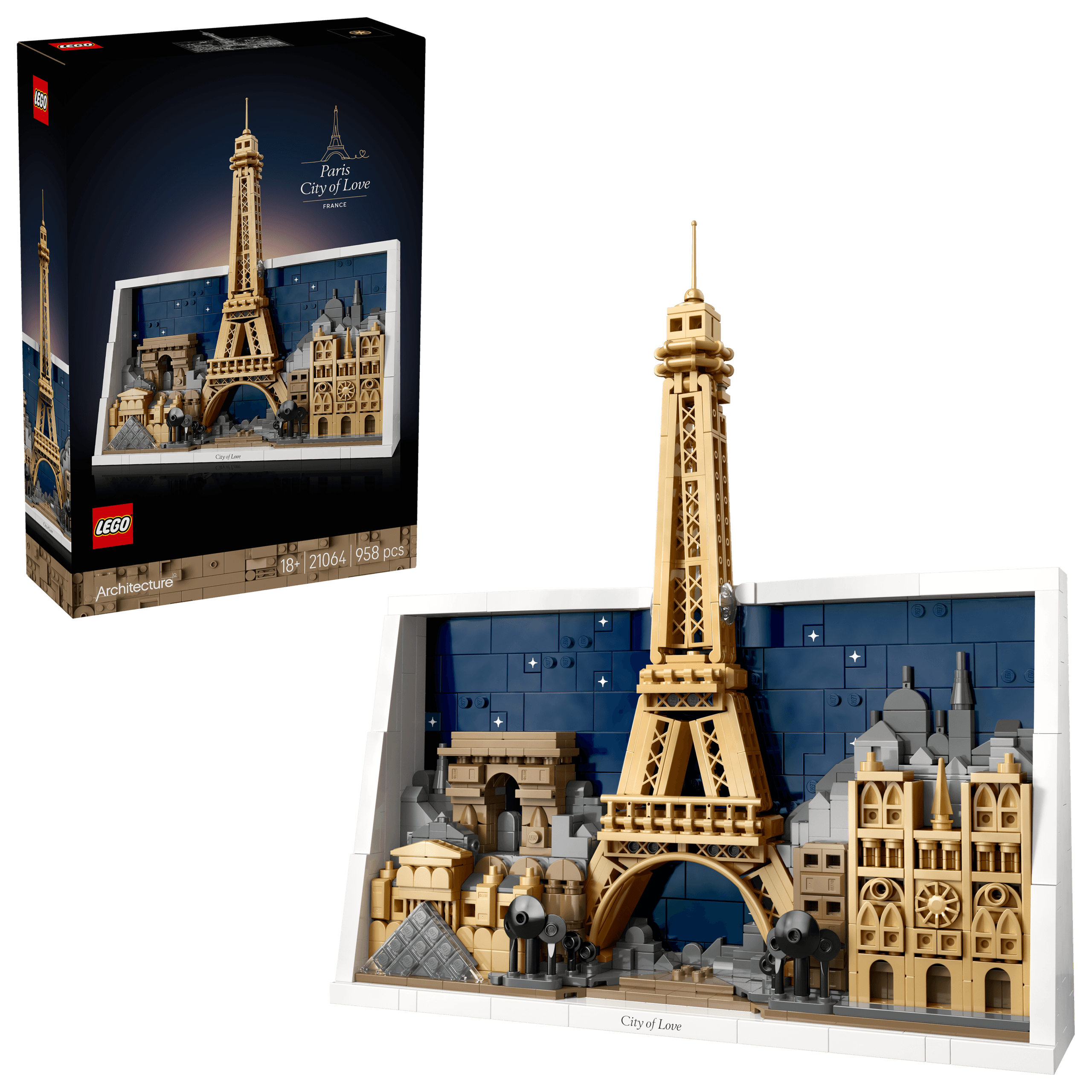 LEGO Architecture Paris - kärlekens stad 21064