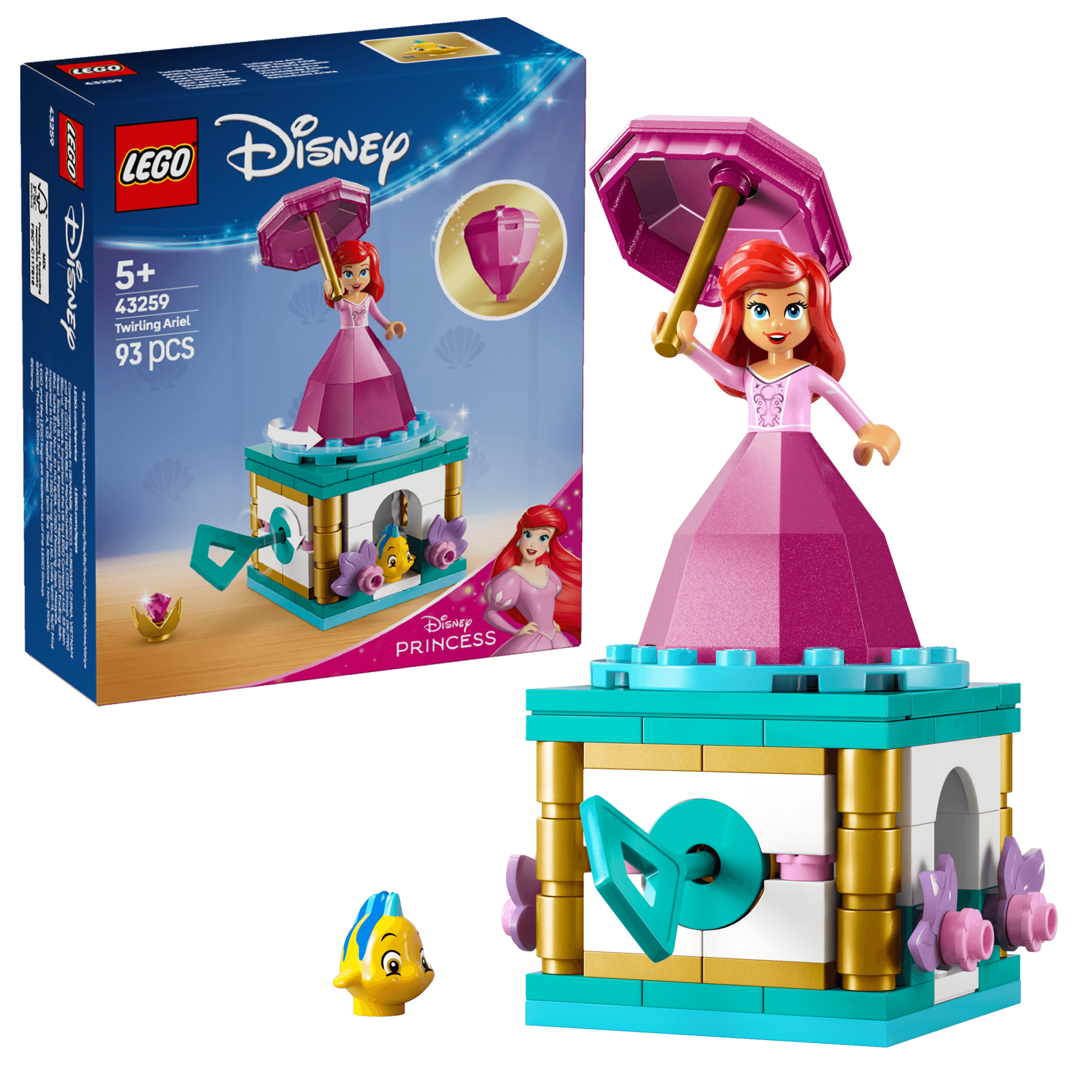 LEGO Disney Princess Dansande Ariel 43259