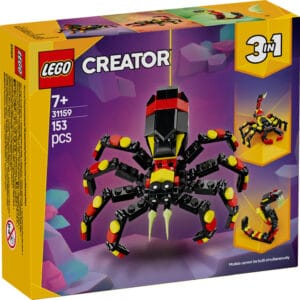 LEGO® Creator 3in1 Vilda djur: överraskande spindel 31159 - LEGO - Leksaksaffären