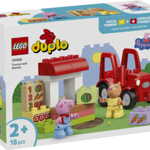 LEGO® DUPLO® Greta Gris Traktor och marknad 10468 - LEGO - Leksaksaffären