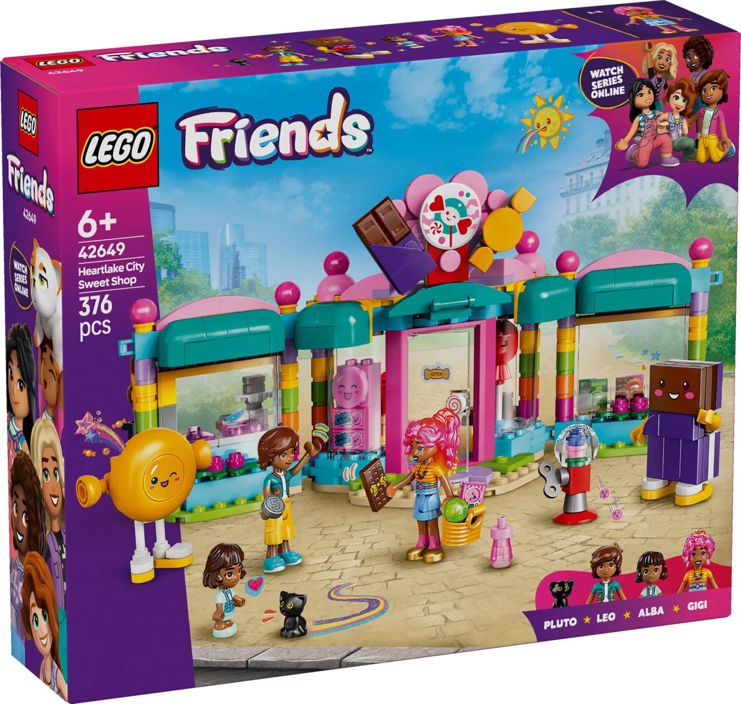 LEGO® Friends Heartlake Citys godisaffär 42649 - LEGO - Leksaksaffären