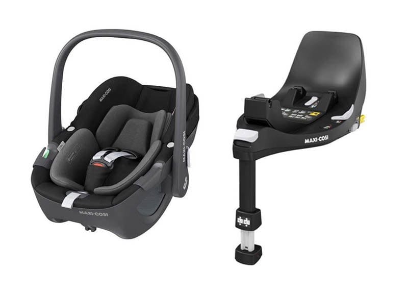 Maxi-Cosi Pebble 360 babyskydd + isofixbas