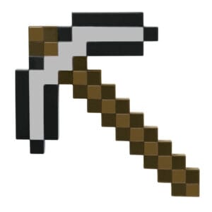 Minecraft Pickaxe Iron - Minecraft - Leksaksaffären