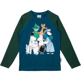Mumin Klassfoto Tröja Blå 116 cl