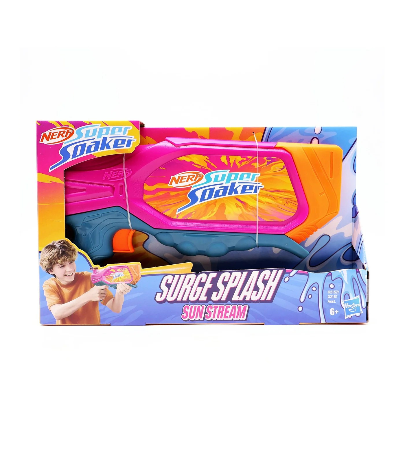 NERF Super Soaker Surge Splash Sun Stream - nerf - Leksaksaffären
