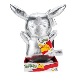 Pokemon Mjukdjur 30cm Pikachu Silver 25th - Pokemon - Leksaksaffären