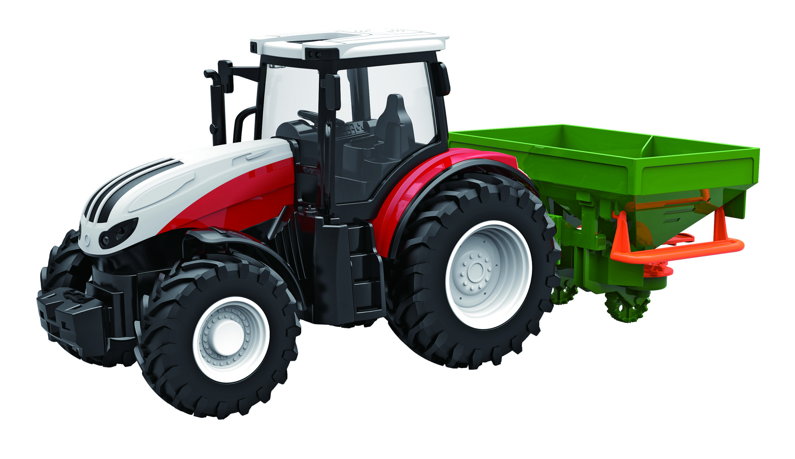 Radiostyrd Traktor med släp RC SpeedX