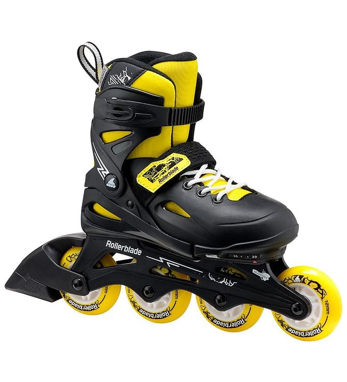 Rollerblade Rullskridskor - Fury - Svart/Gul - Inlines