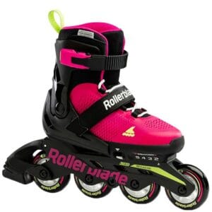 Rollerblade Rullskridskor - Microblade - Svart/Rosa - Inlines