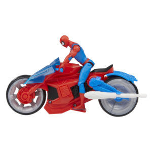 Spider-Man 10 cm Actionfigur med Fordon Spiderman
