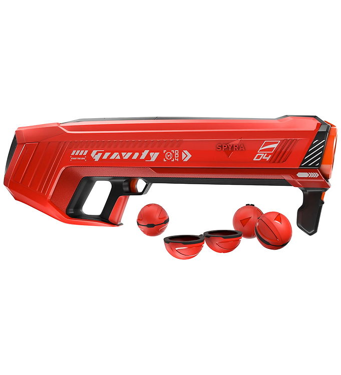 Spyra Vattenpistol - SpyraGravity - Röd
