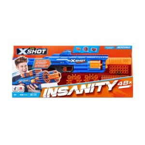X-Shot Insanity Berzerko med 48 darts - X-Shot - Leksaksaffären