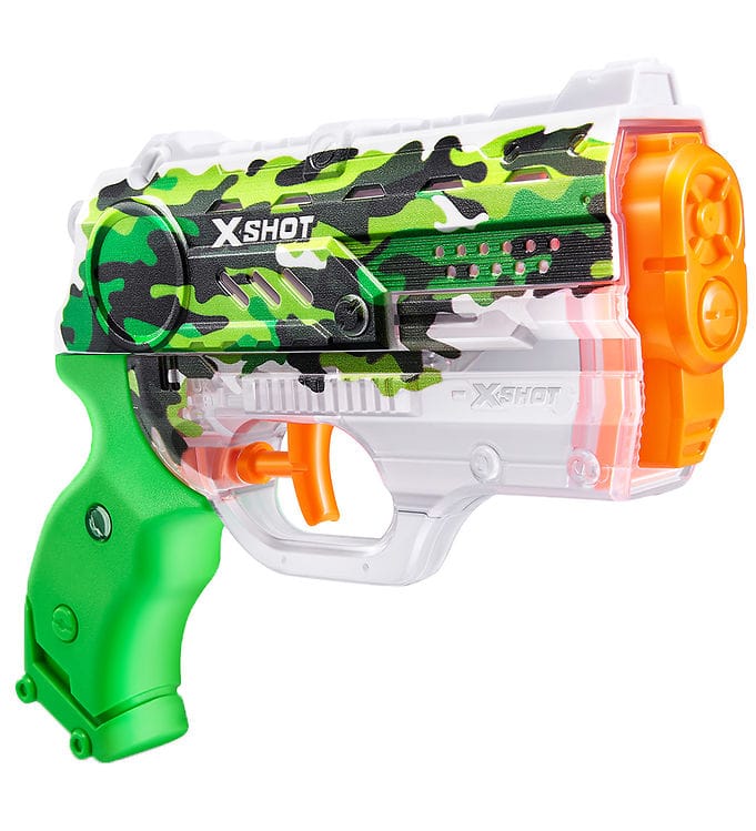 X-Shot Vattenpistol - Skinn Nano Fast-Fyllning - 100 ml - Jungle