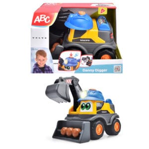 ABC Danny Digger Volvo Grävmaskin, 25 cm