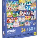 Adventskalender Pusselkalender 24x60 Bitar Mumin