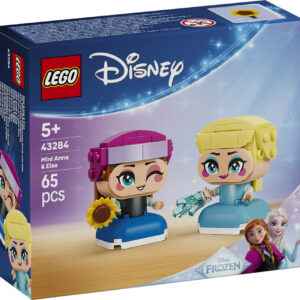 Anna och Elsa i miniformat LEGO Disney Princess (43284)