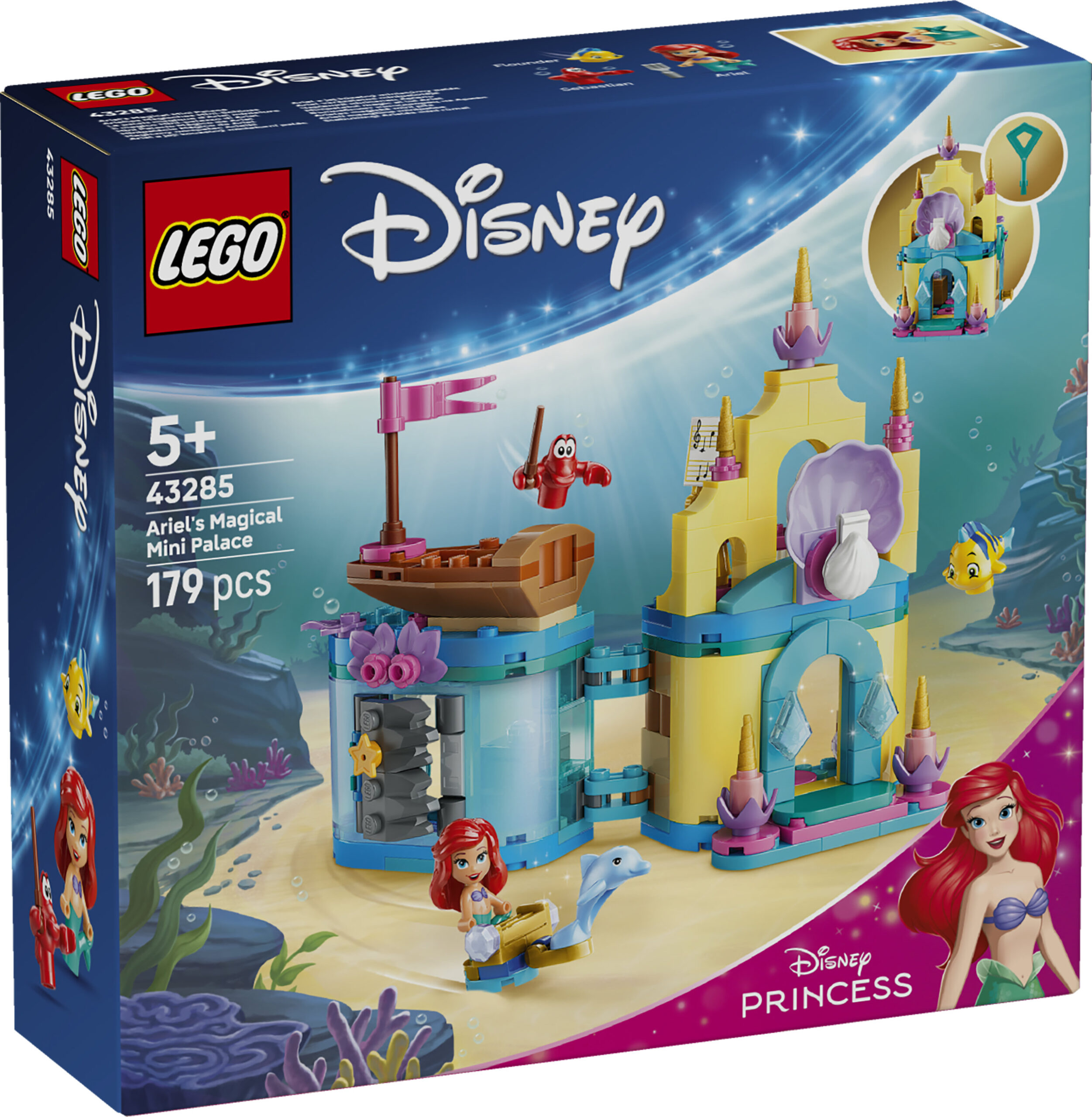 Ariels magiska minipalats LEGO Disney Princess (43285)
