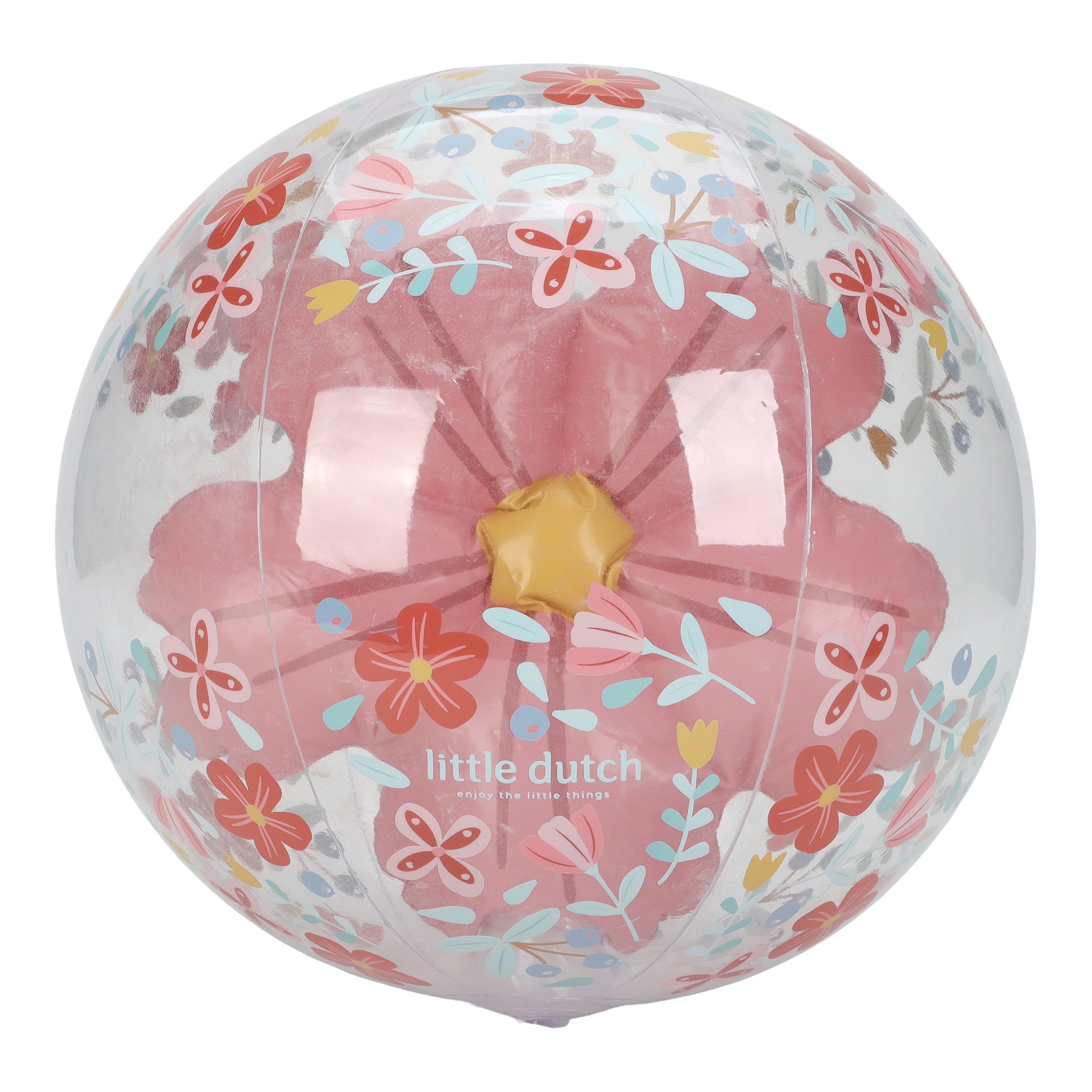 Badboll Rosa Blomma 3D Little Dutch